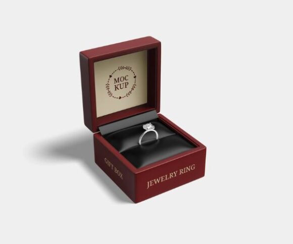 custom jewelry ring box