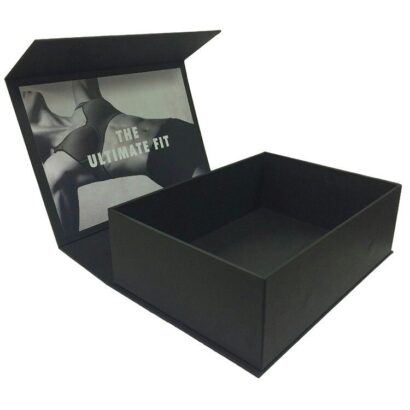 Collapsible rigid box with customized design