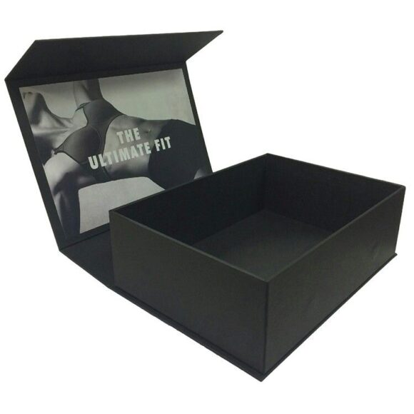 Collapsible rigid box with customized design
