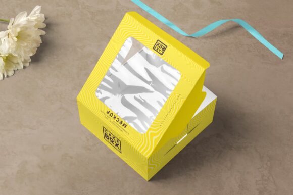 Custom Cupcake Boxes with Clear Window - Image 2